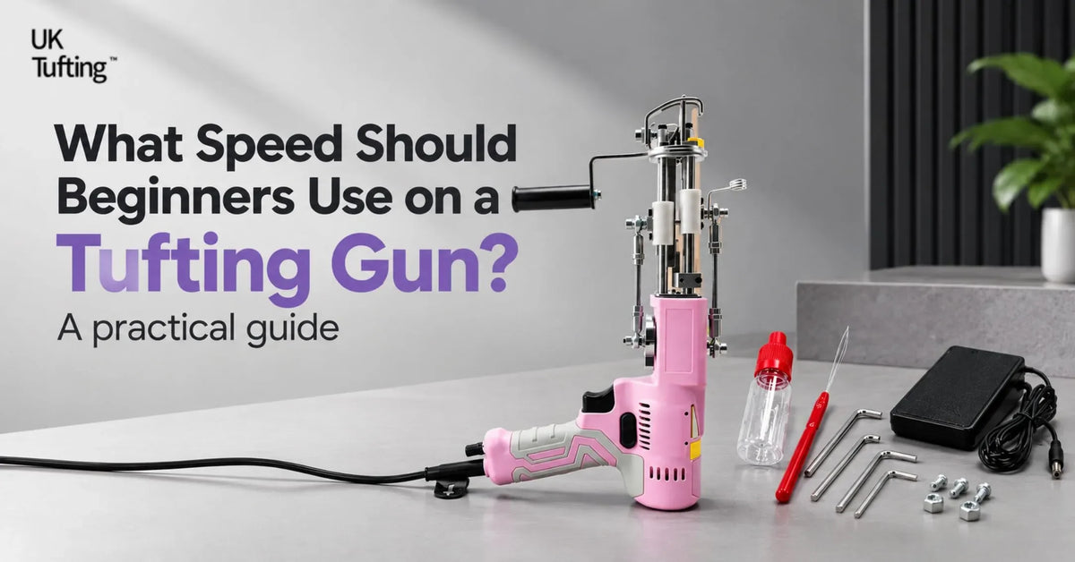 Tufting Gun Speed for Beginners: What Speed Should You Use?