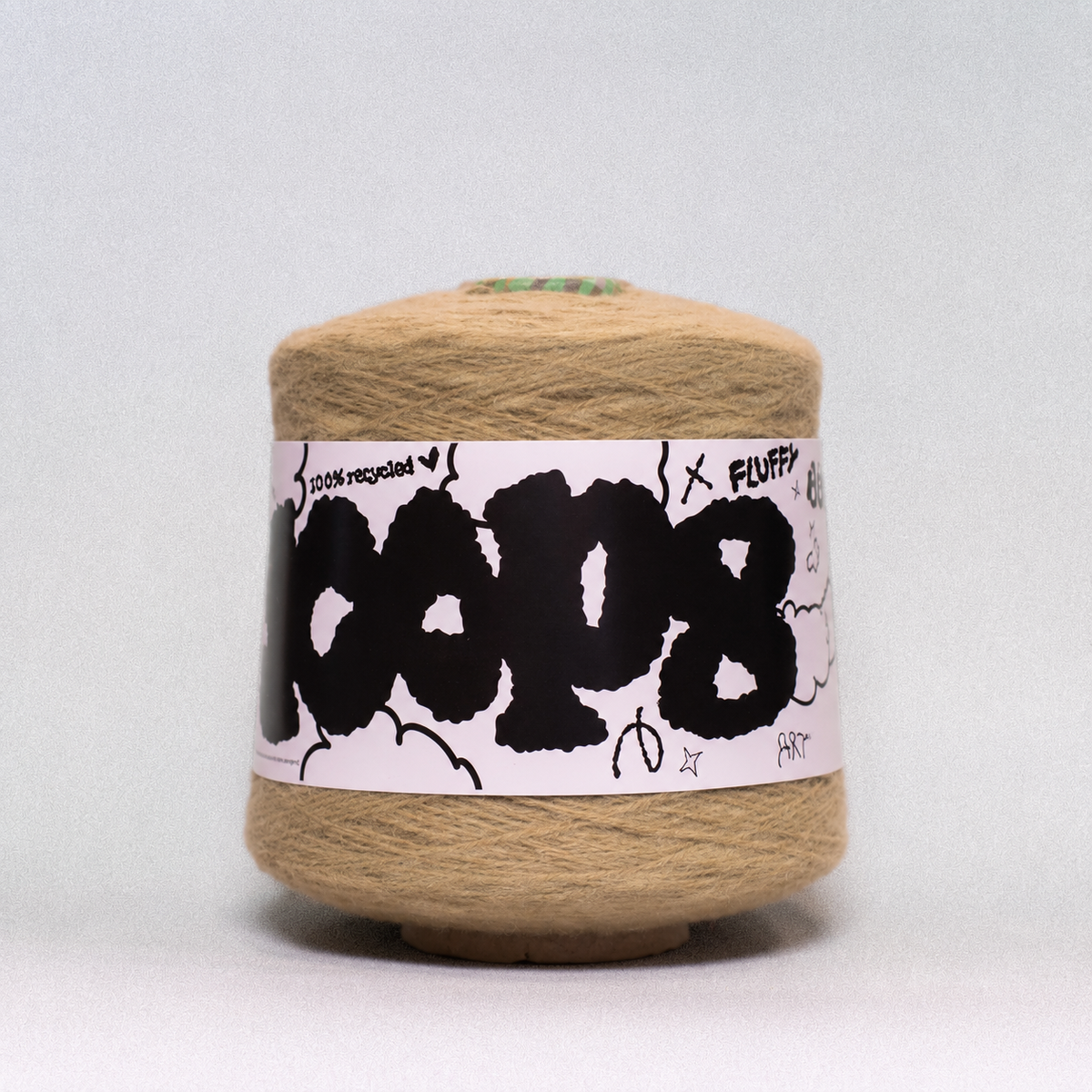 Loop 8 | 014 Pub Stool | Recycled Super Bulky Tufting Yarn | 600g