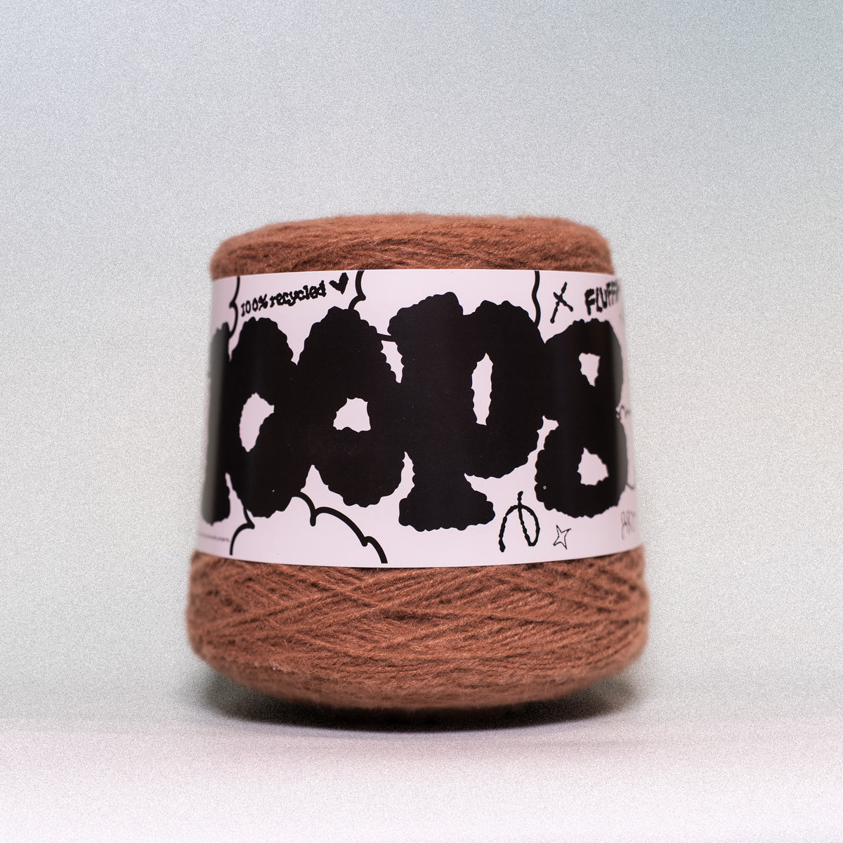 Loop 8 | 017 Sausage Dog | Recycled Super Bulky Tufting Yarn | 600g