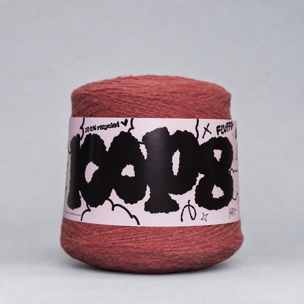 Loop 8 | 026 Granny Lipstick | Recycled Super Bulky Tufting Yarn | 600g