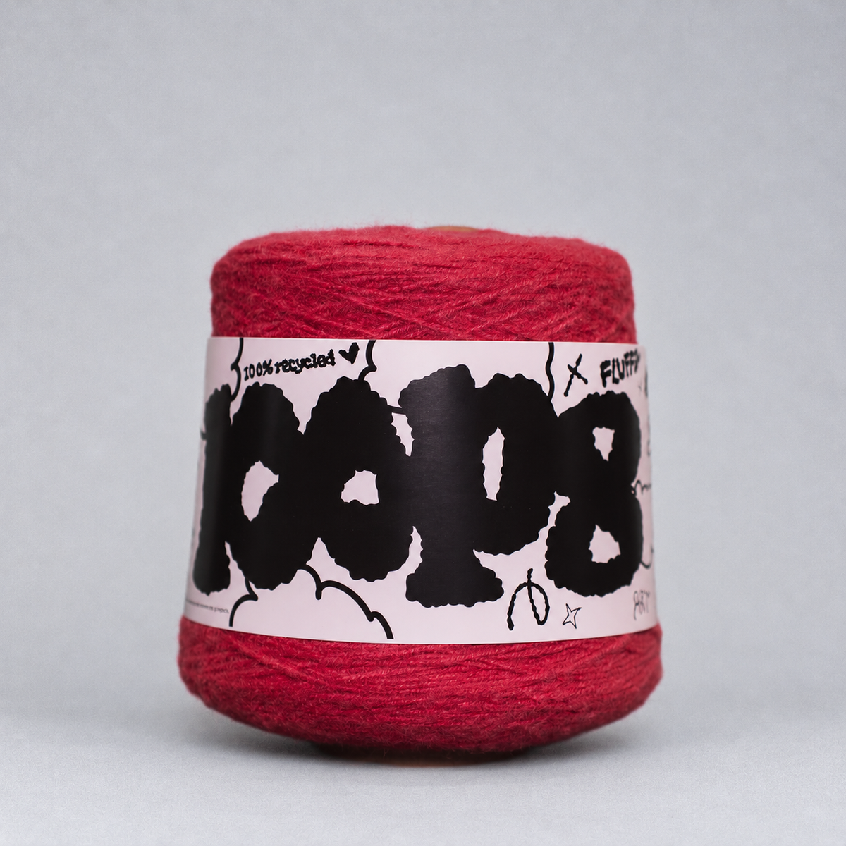 Loop 8 | 027 Jam Stain | Recycled Super Bulky Tufting Yarn | 600g