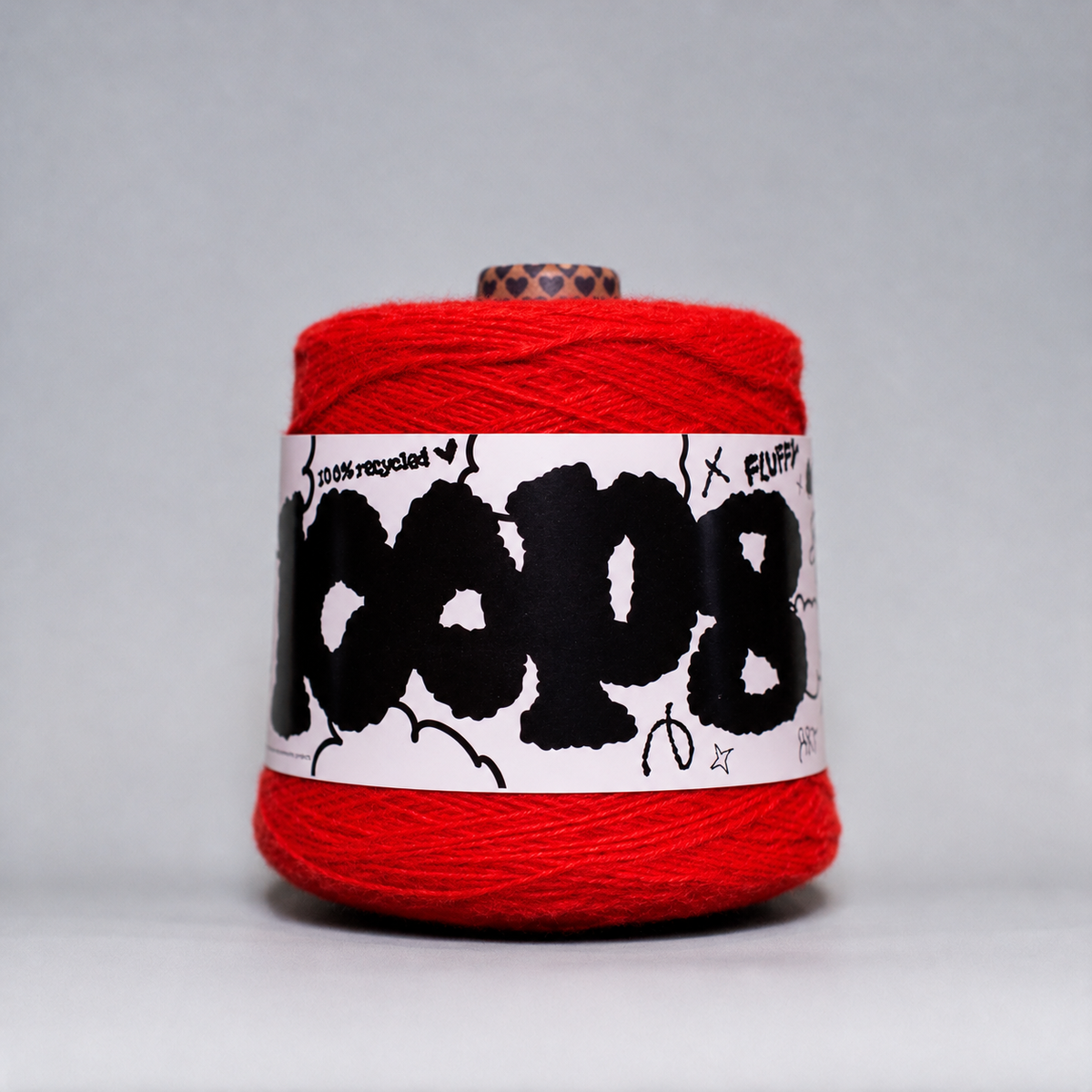 Loop 8 | 036 Brick Fist | Recycled Super Bulky Tufting Yarn | 600g