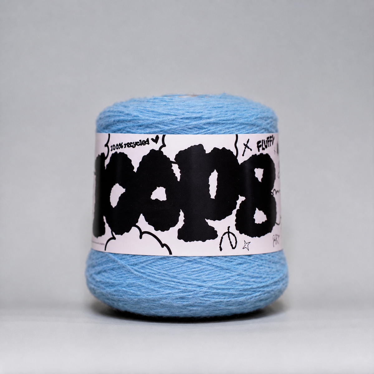 Loop 8 | 052 Council Sky | Recycled Super Bulky Tufting Yarn | 600g