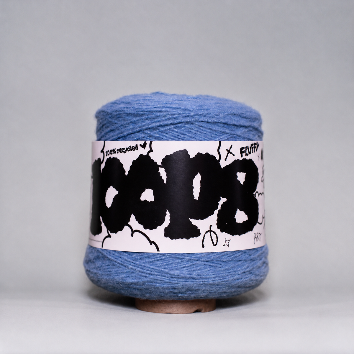 Loop 8 | 053 Blue Bruise | Recycled Super Bulky Tufting Yarn | 600g