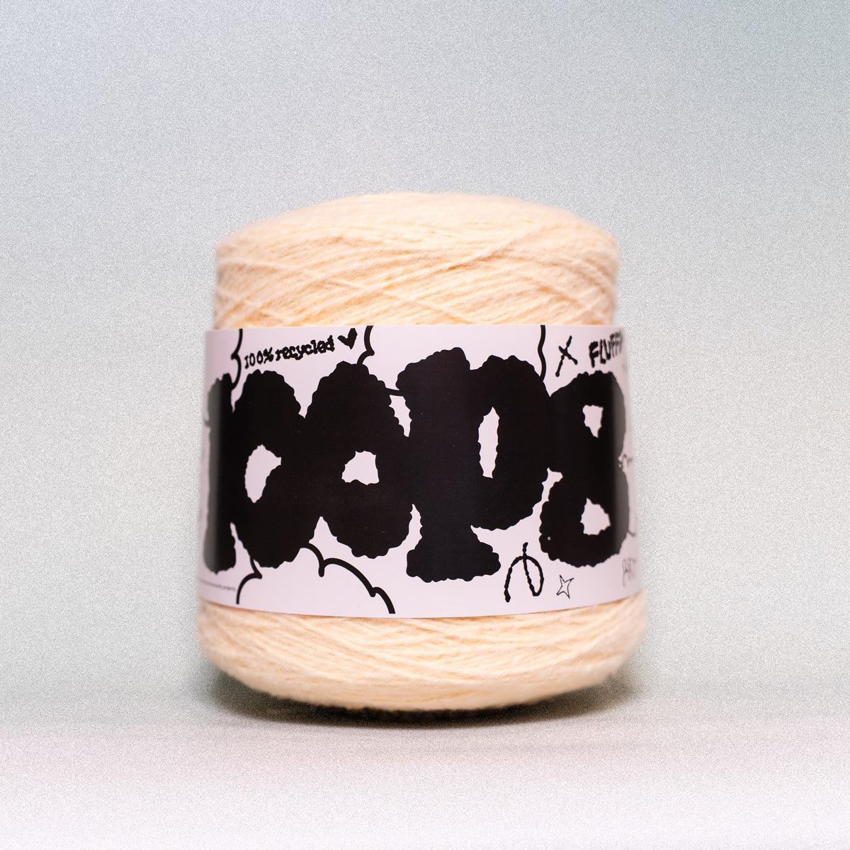 Loop 8 | 086 Old Lace | Recycled Super Bulky Tufting Yarn | 600g