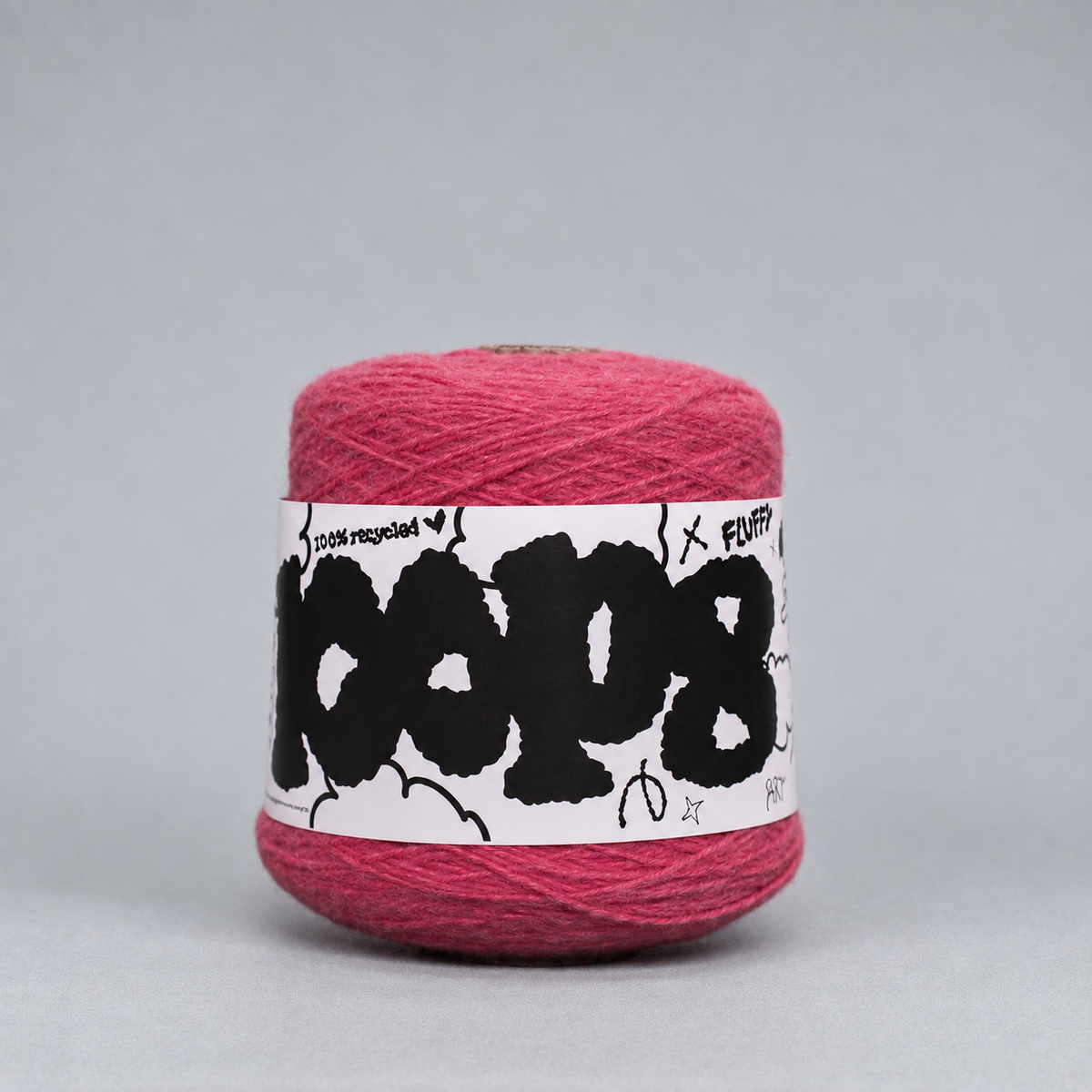 Loop 8 | 095 Flamingo Tantrum | Recycled Super Bulky Tufting Yarn | 600g
