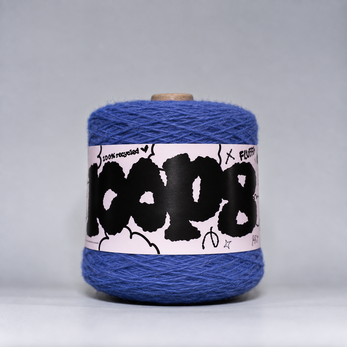 Loop 8 | 106 Periwinkle Panic | Recycled Super Bulky Tufting Yarn | 600g
