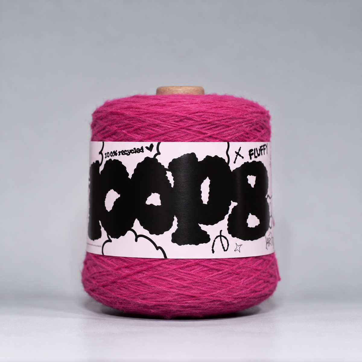 Loop 8 | 107 Plum Punch | Recycled Super Bulky Tufting Yarn | 600g