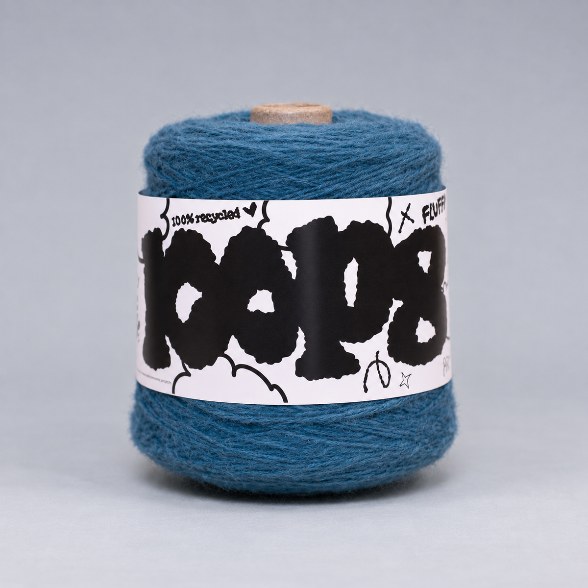 Loop 8 | 118 Canal Jean | Recycled Super Bulky Tufting Yarn | 600g