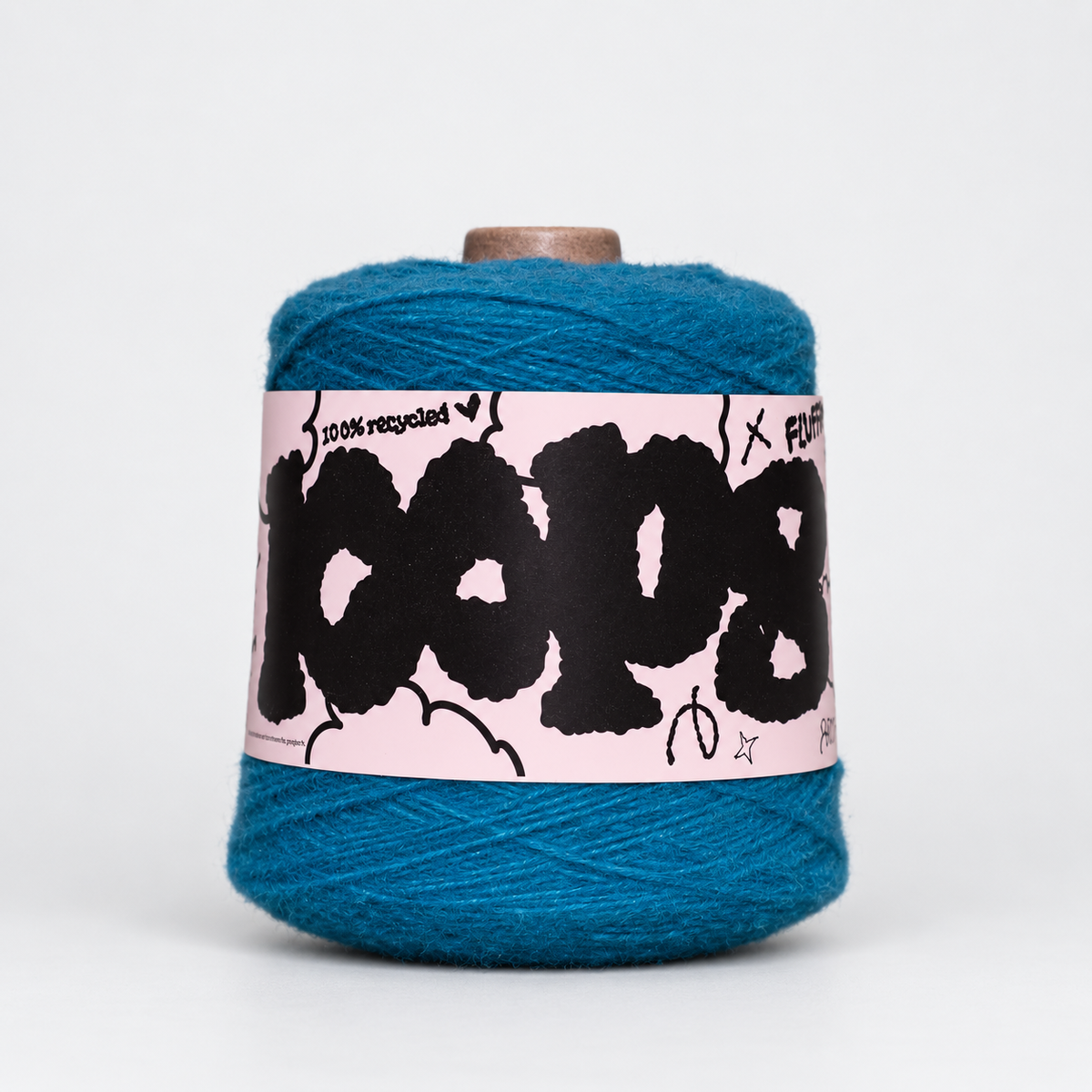 Loop 8 | 119 Wobbly Pool | Recycled Super Bulky Tufting Yarn | 600g