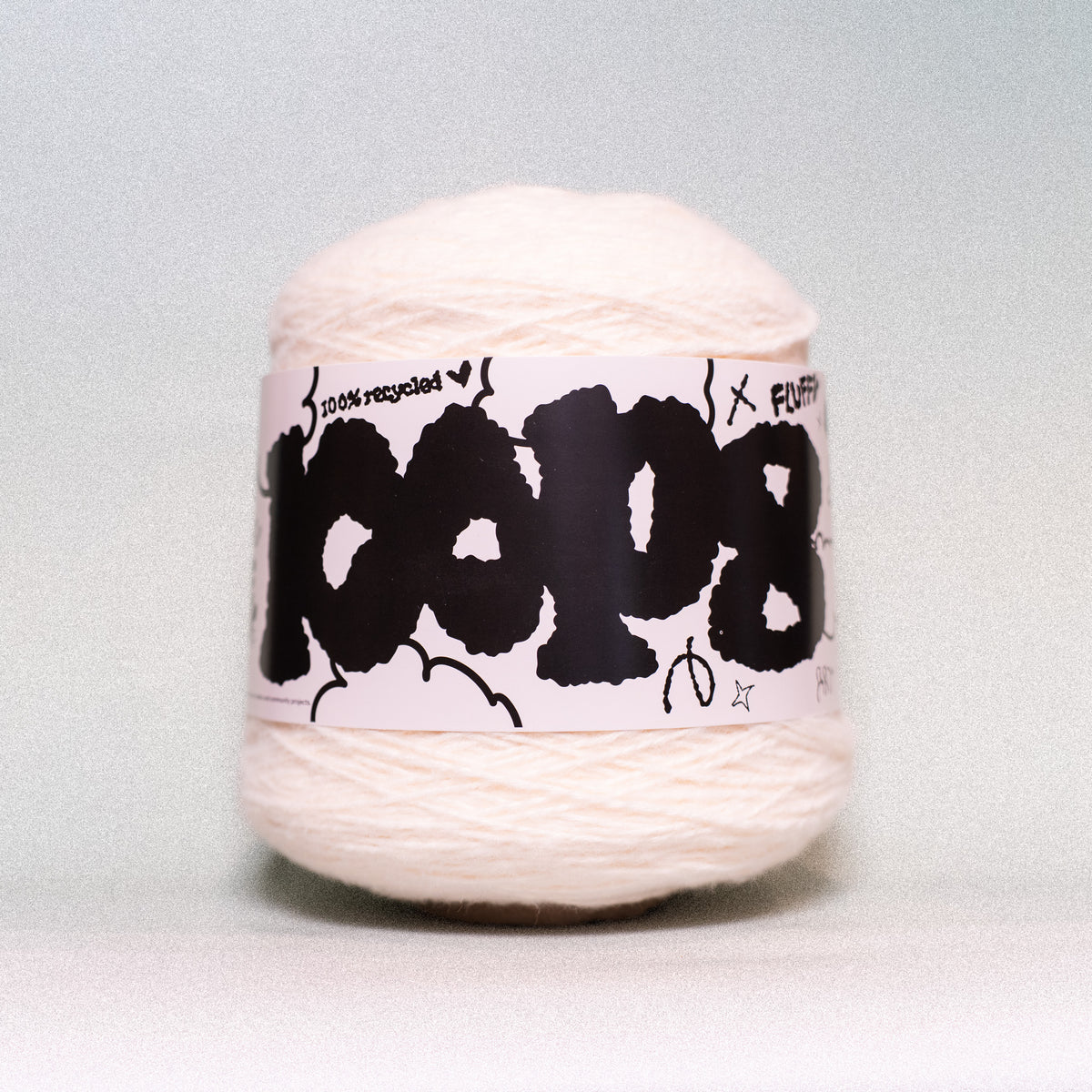 Loop 8 | 150 Plaster Teeth | Recycled Super Bulky Tufting Yarn | 600g