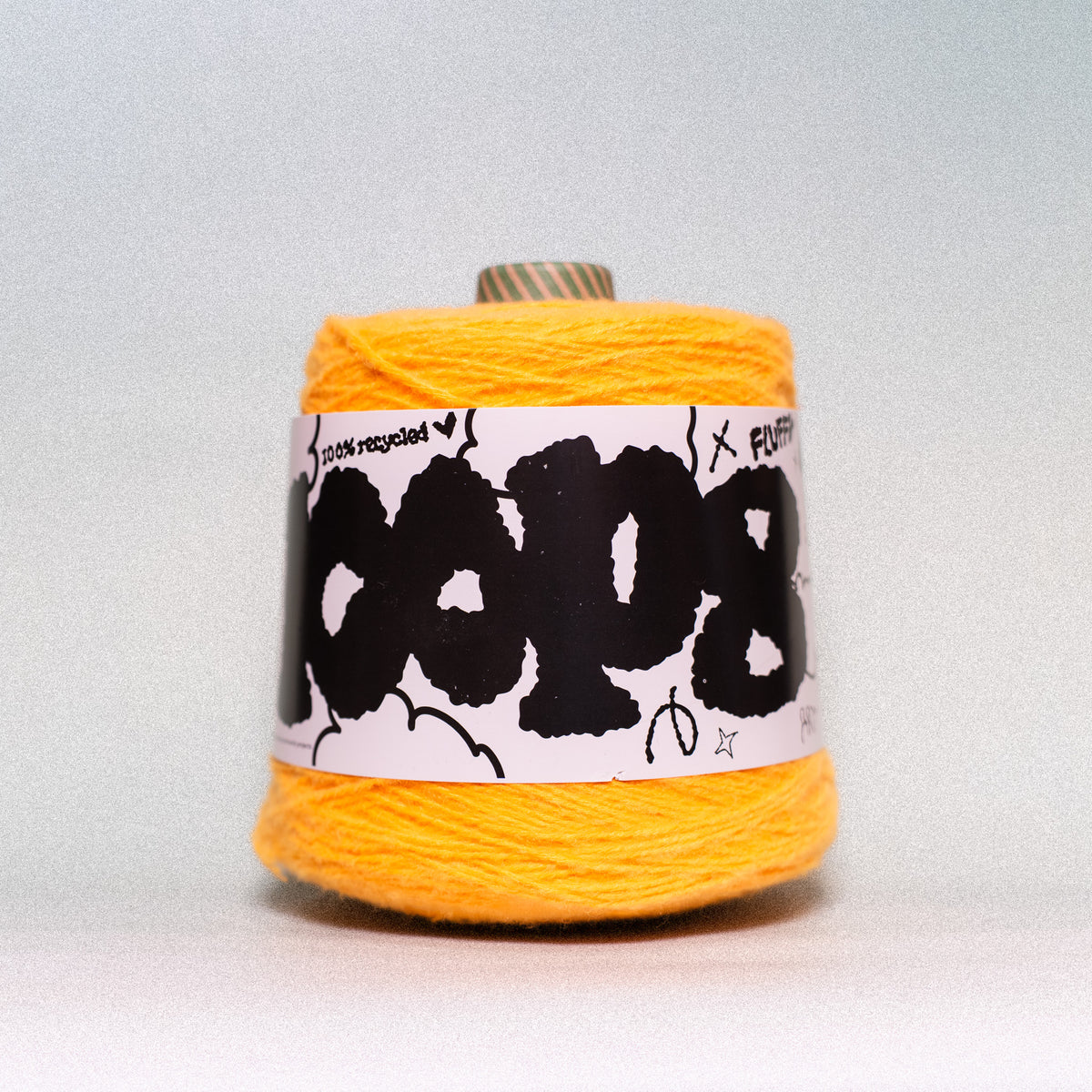 Loop 8 | 165 Taxi Light | Recycled Super Bulky Tufting Yarn | 600g