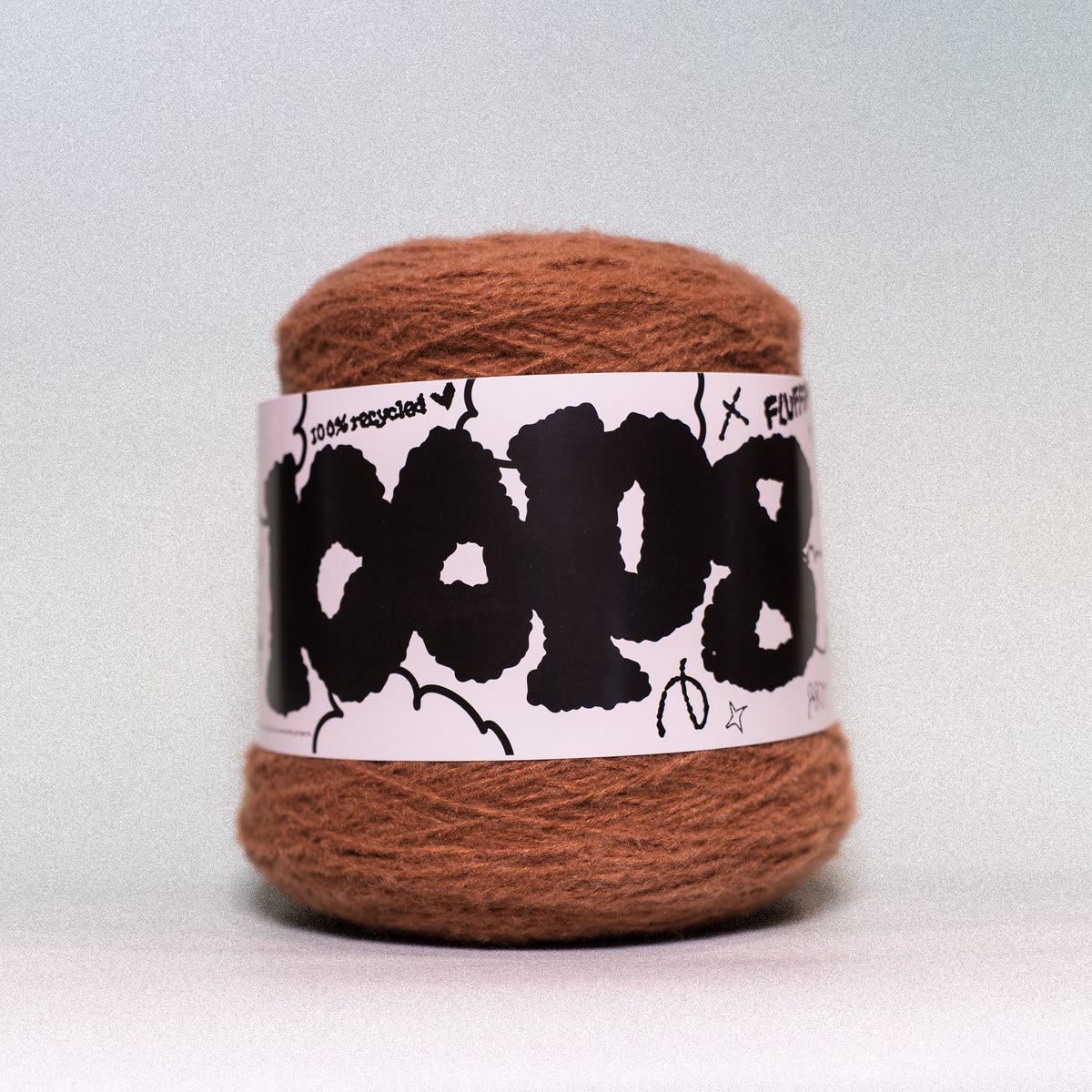 Loop 8 | 180 Builder's Tea | Recycled Super Bulky Tufting Yarn | 600g