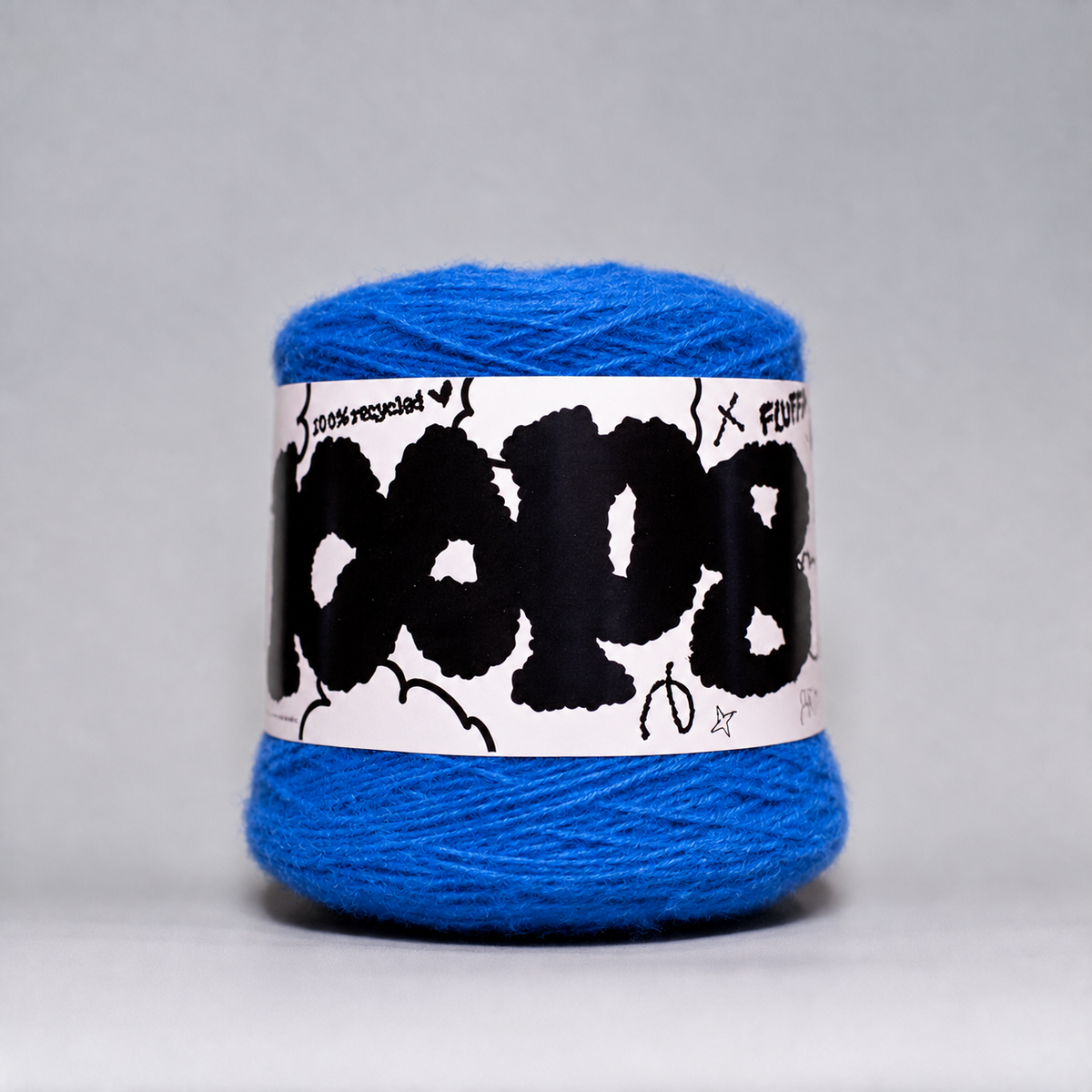 Loop 8 | 184 Bus Seat Blue | Recycled Super Bulky Tufting Yarn | 600g