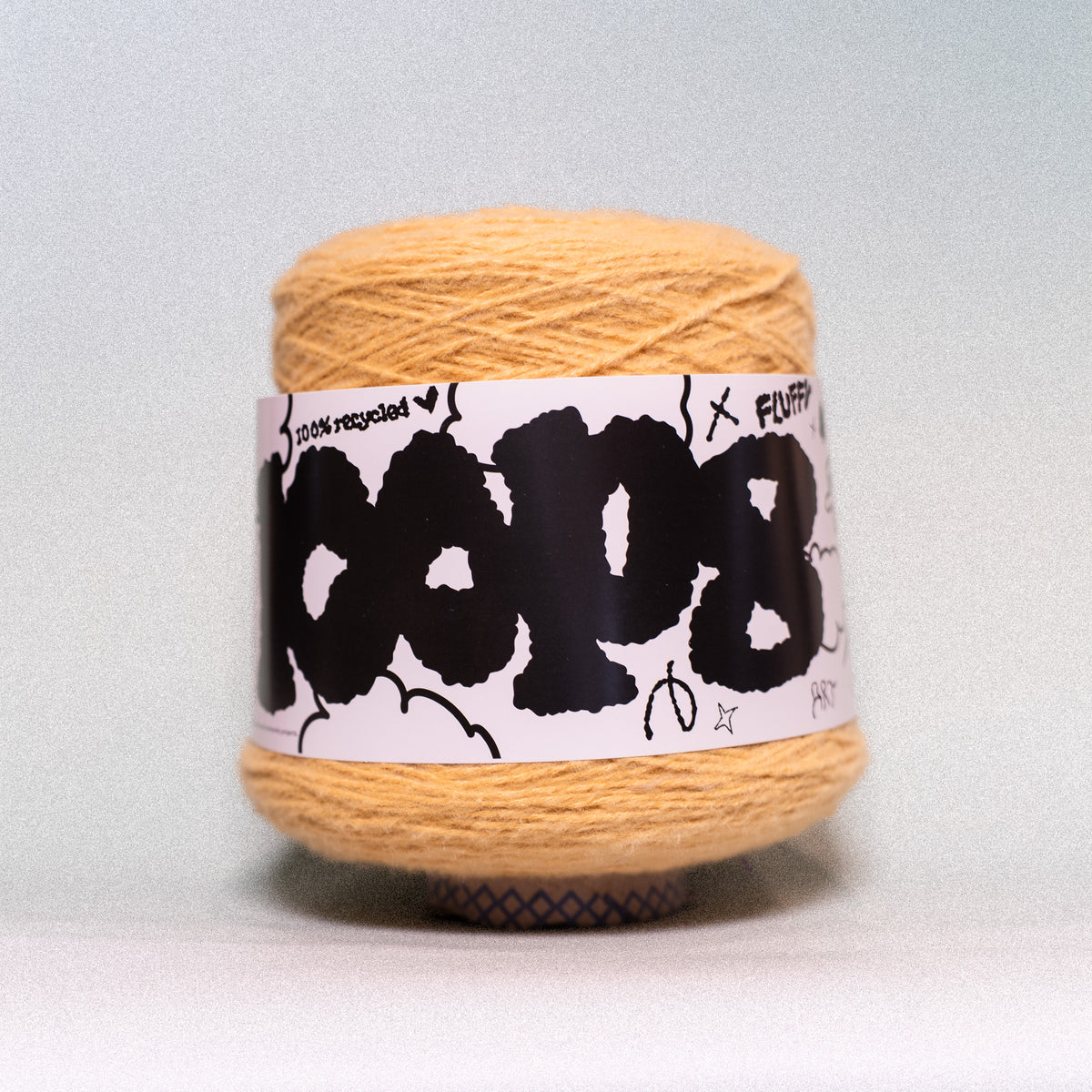 Loop 8 | 199 Stale Crumb | Recycled Super Bulky Tufting Yarn | 600g