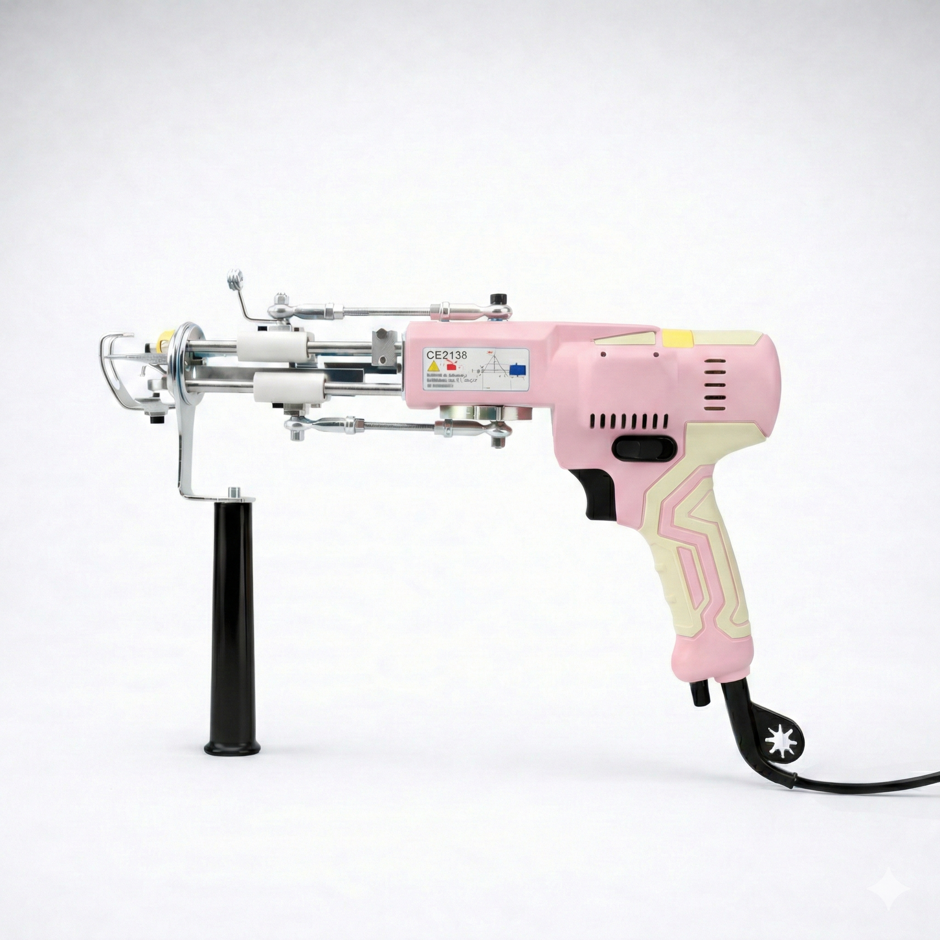 AK-V 2-in-1 Tufting Gun Cut & Loop (Pink) | Best Beginner Tufting