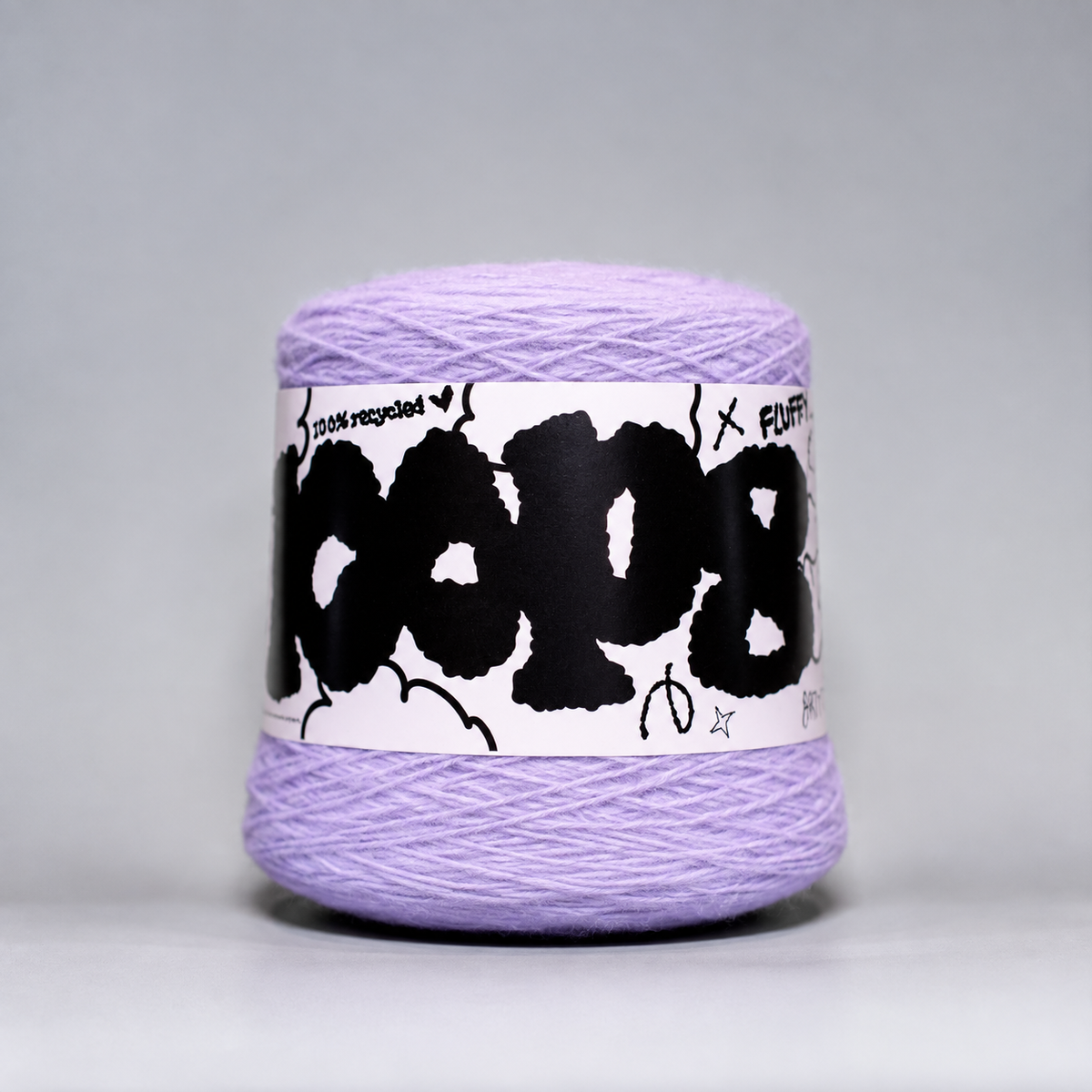 Loop 8 | 203 Soft Static | Recycled Super Bulky Tufting Yarn | 600g