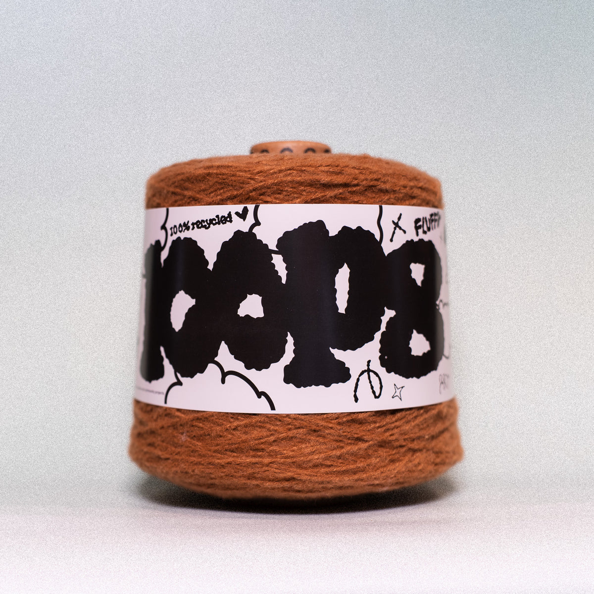 Loop 8 | 204 Cheeky Truffle | Recycled Super Bulky Tufting Yarn | 600g