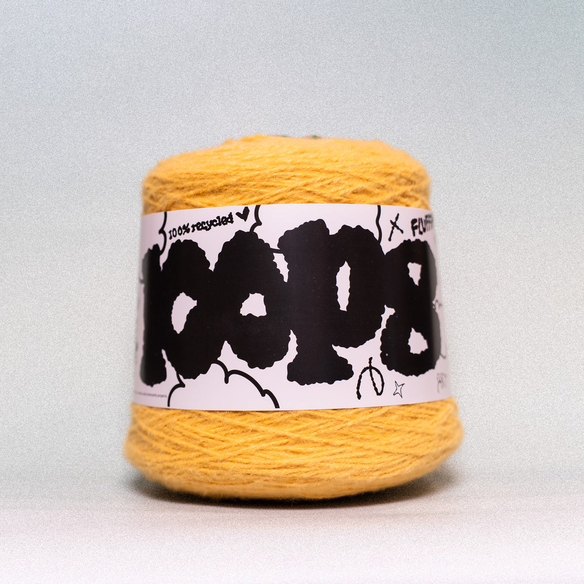 Loop 8 | 211 Chip Shop Gold | Recycled Super Bulky Tufting Yarn | 600g