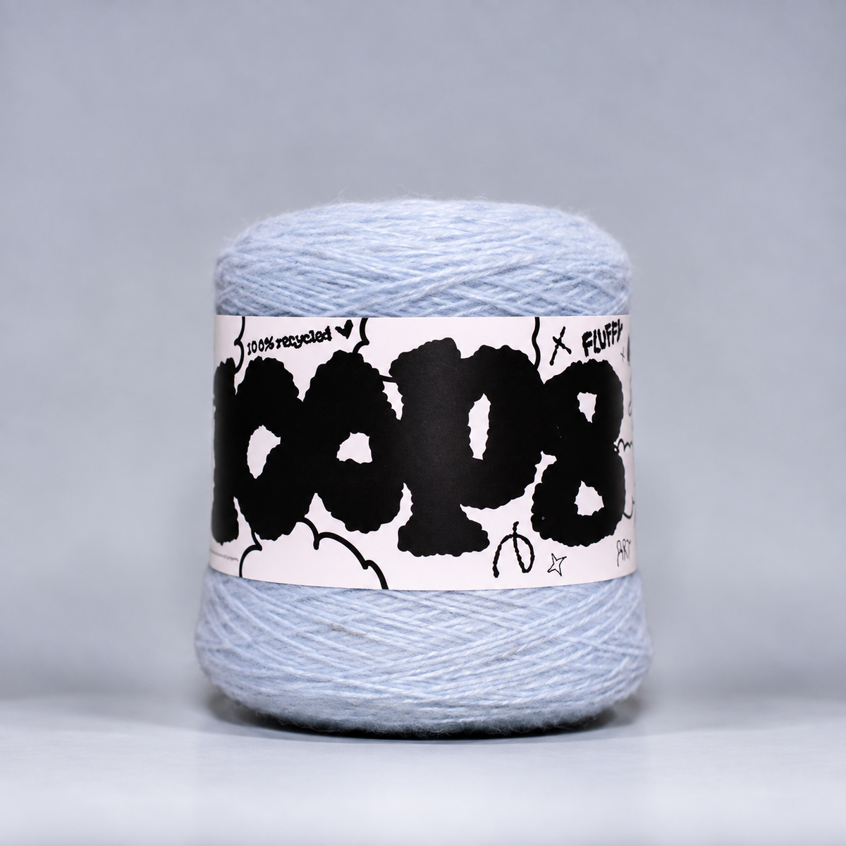 Loop 8 | 234 Wet Receipt | Recycled Super Bulky Tufting Yarn | 600g