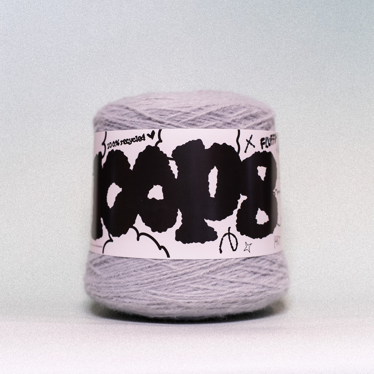 Loop 8 | 241 Big Ben Fog | Recycled Super Bulky Tufting Yarn | 600g
