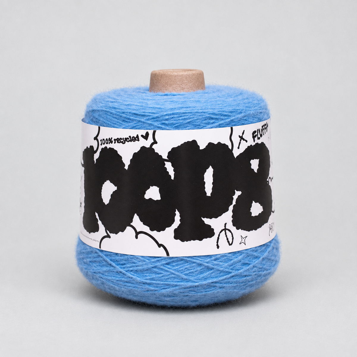 Loop 8 | 245 Southbank Splash | Recycled Super Bulky Tufting Yarn | 600g