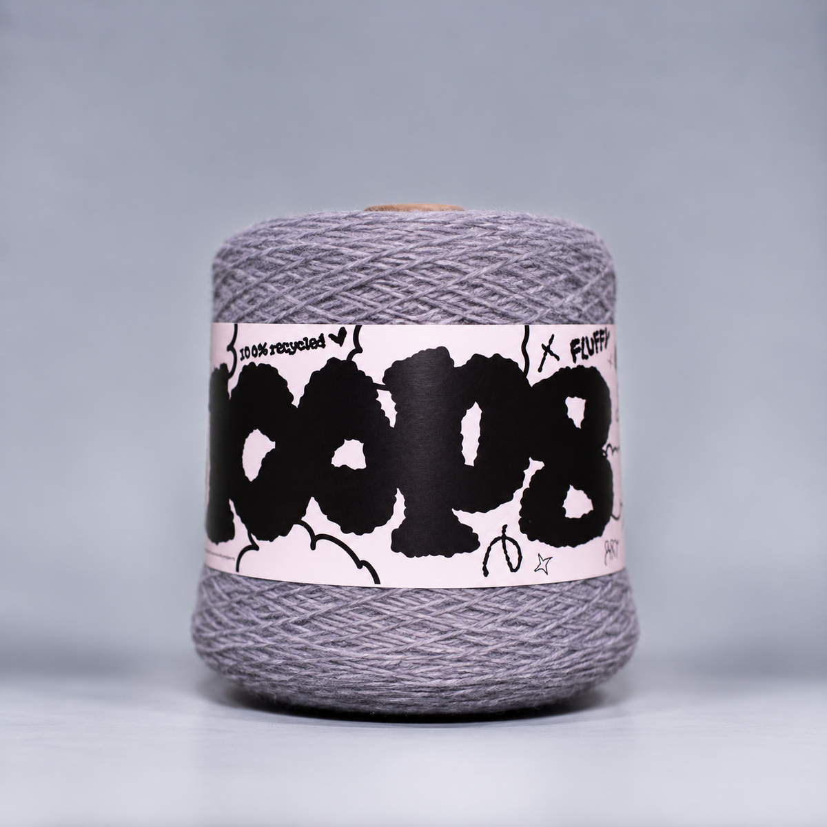 Loop 8 | 277 Concrete Crumb | Recycled Super Bulky Tufting Yarn | 600g