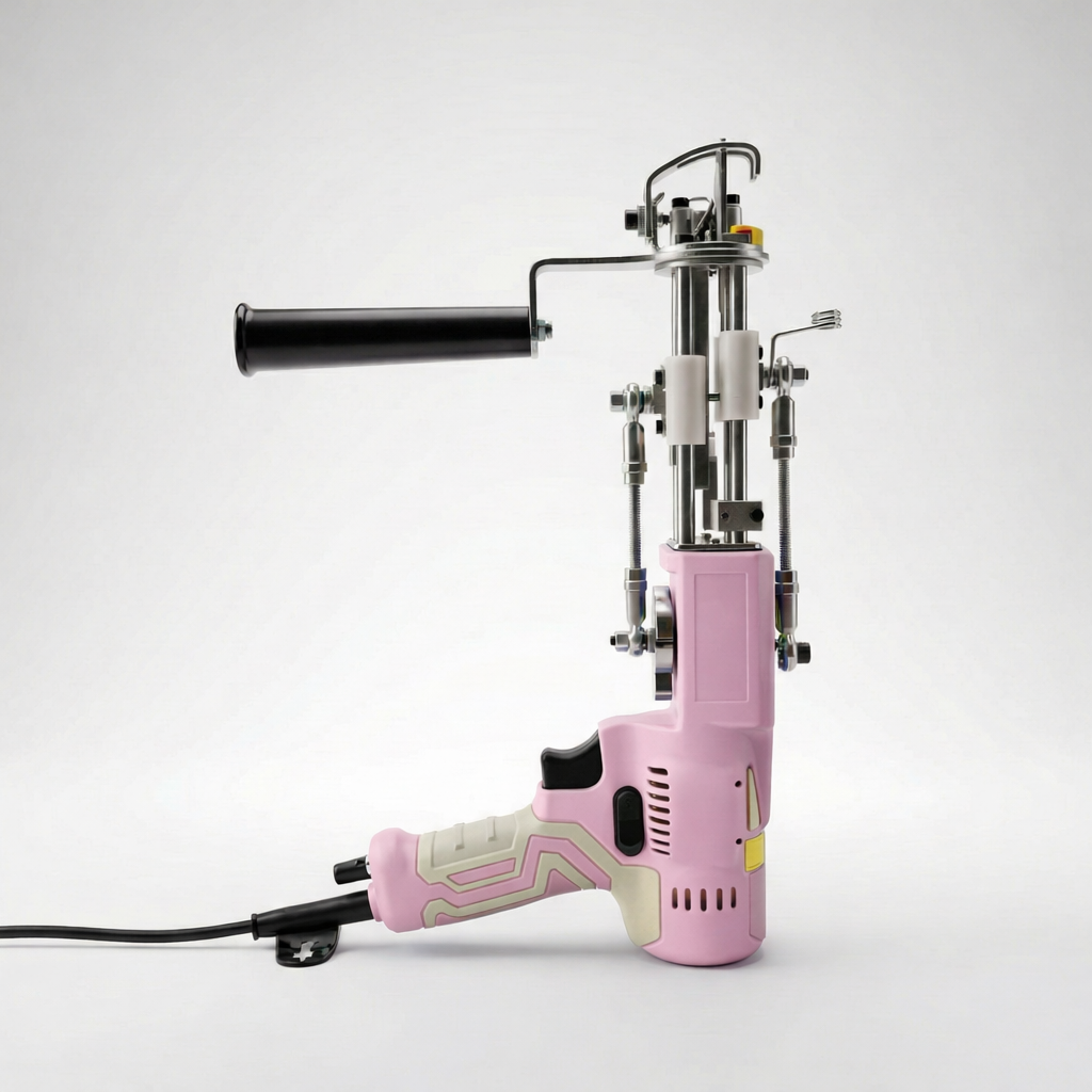 AK-V Tufting Machine (Cut & Loop) – Pink