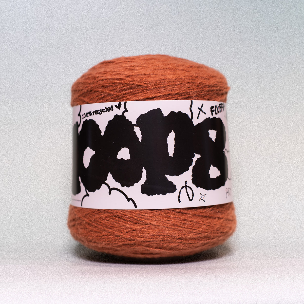 Loop 8 | 044 Brick Dust | Recycled Super Bulky Tufting Yarn | 600g